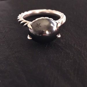 David Yurman Color Classics Ring w/ hematine